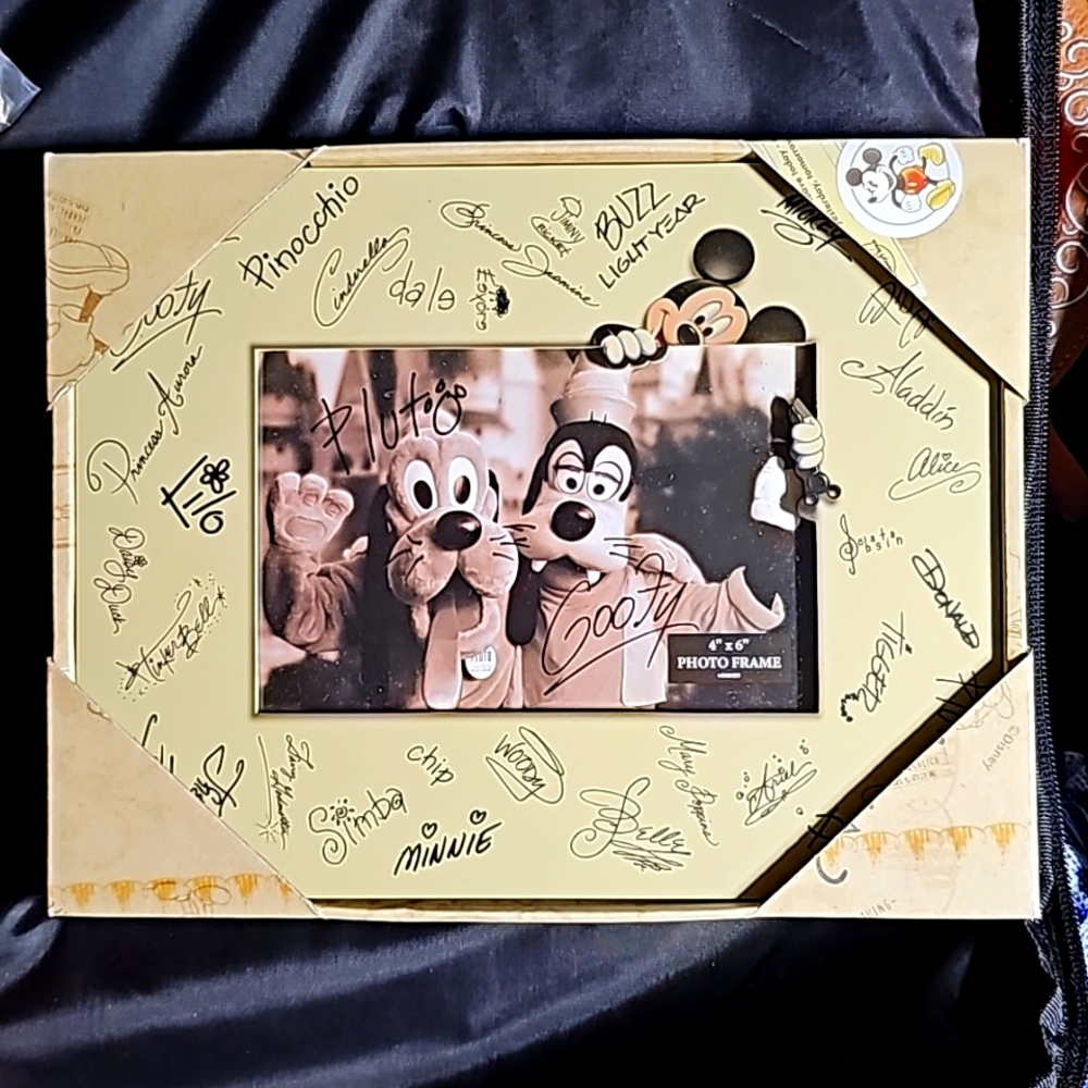 NIB Disney Parks Autograph Frame